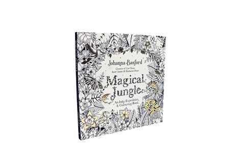 Magical Jungle An Inky Expedition And Colouring Book By Johanna