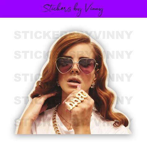 Lana Del Rey Sticker Etsy