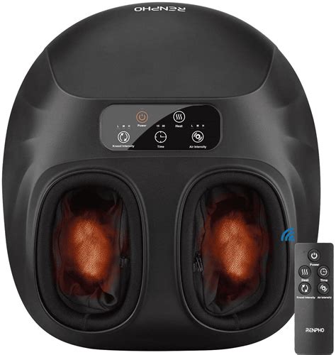 Renpho Shiatsu Foot Massager With Heat And Remote Deep Kneading