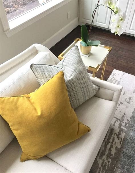 How To Pick Perfect Decorative Throw Pillows For Your Sofa Bed Or Chair — Designed Yellow