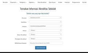 Cara Cek Akreditasi Sekolah Dan Madrasah Di Bansm Sispena Lengkap