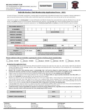 Fillable Online BHC Registration Form 2021 Docx Fax Email Print PdfFiller