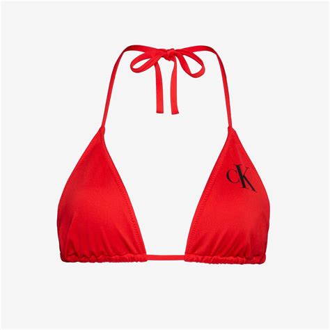 Calvin Klein Triangle Kad N K Rm Z Bikini St Kadin Mayo Bikini