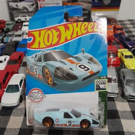 Jual Hot Wheels Ford Gt 40 Mk4 Gulf Shopee Indonesia