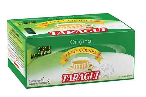 Taragui 25 Saquitos Mate Cocido Taragi