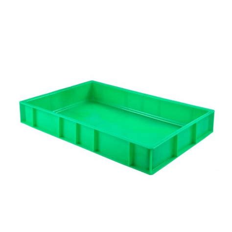 Bac à pâtons vert plein 15 Litres L 600 x P 400 mm empilable G