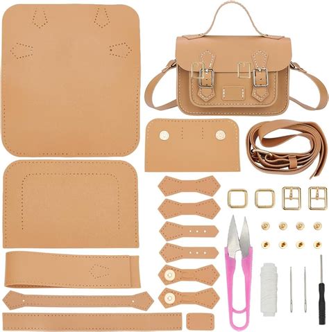 Wadorn Pi Ces Kit D Outils De Fabrication De Sac En Pu Cuir