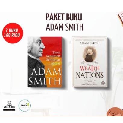 Jual Paket Buku Teori Sentimen Sentimen Moral Th Wealth Of Nations By