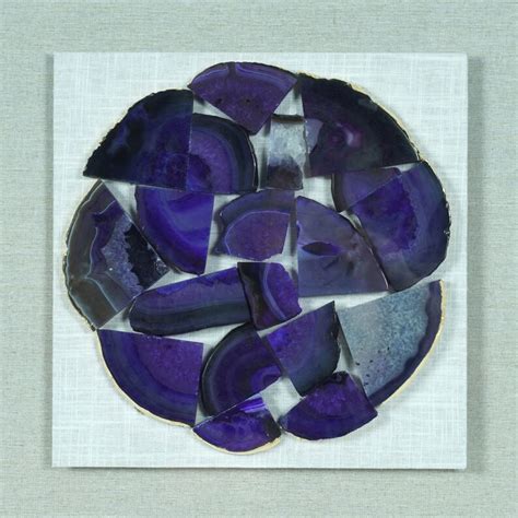 Shattered Agate Shadow Box Wall Décor Ms55208 Etsy