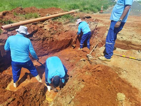 Rompimentos De Adutoras Causados Por Terceiros Afetam Abastecimento De