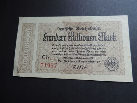 Niemcy Millionen Mark Oficjalne Archiwum Allegro