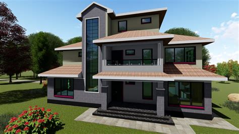 Unveiling Grandeur Opulent 5BR Maisonette House Designs In Kenya