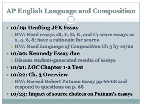 Ap English Language And Composition