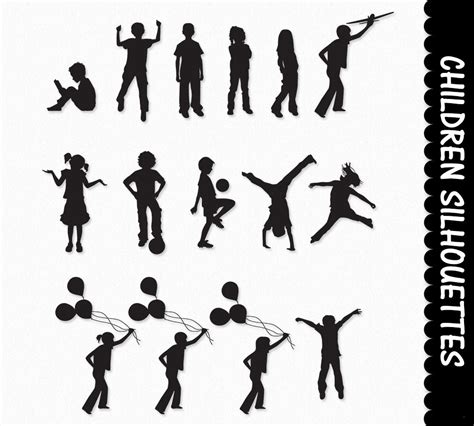 child silhouette clipart 20 free Cliparts | Download images on ...