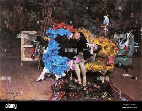 'Model and Mannequin' by Giovanni Boldini showcases his skill in ... 