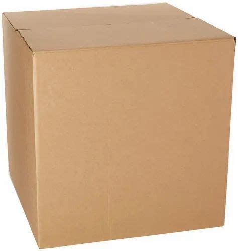 Rectangle Brown Corrugated Cardboard Box For Pharmaceutical Box