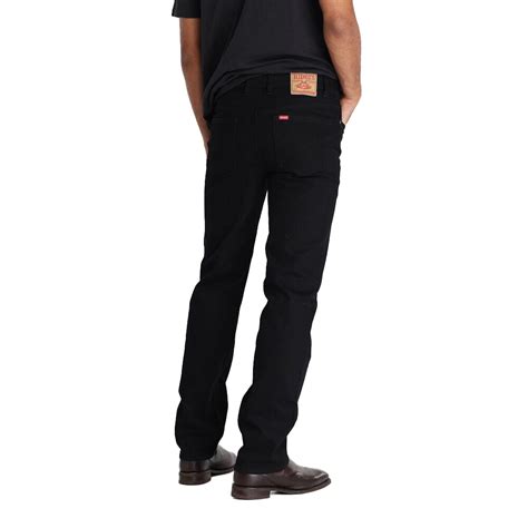 Buy Lee Riders Mens Straight Stretch Jeans R058032 Black Riders By