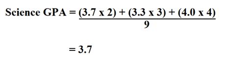 How To Calculate Science Gpa