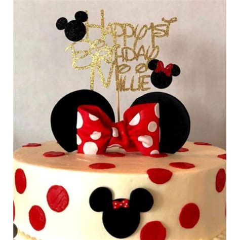 DISNEY THEMED CAKE TOPPERS, BIRTHDAY TOPPERS, CUSTOM CAKE TOPPER ...