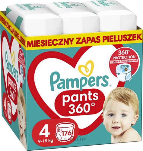 Pampers Couches Culottes Pants Taille 4 Maxi 9 15 Kg Mega Box 176 Pcs Makeup Fr