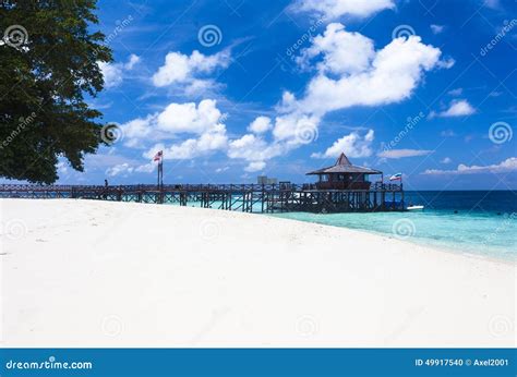 Pier In Sipadan Island, Sabah, Malaysia Royalty-Free Stock Photo ...