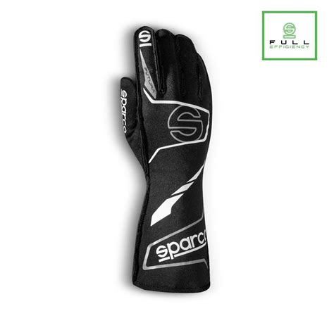 Sparco Racing Gloves Arrow Blackwhite Size 08