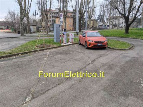 Colonnina Enel X Kw Fontanellato Pr Viale Vezzoni Vehicles