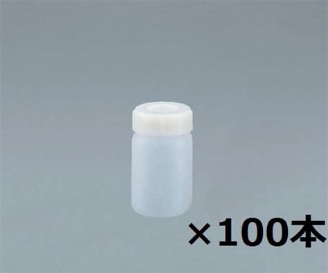 現在受注を停止している商品です 広口瓶（中栓付き）100ml 1箱（100本入） Nvw 100c 1 4658 83 【axel】 アズワン