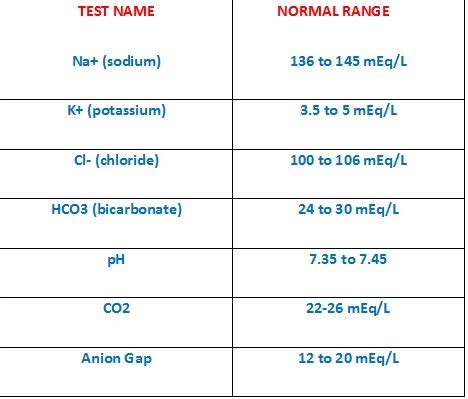 Electrolytes Blood Test