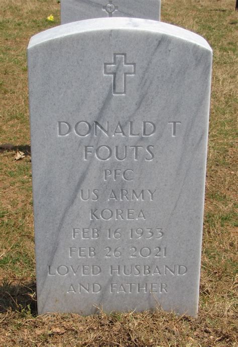 Donald Talmadge Fouts 1933 2021 Find A Grave Memorial