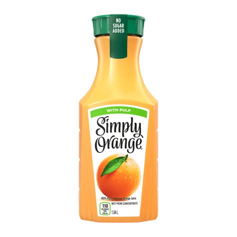 Simply Orange With Pulp Juice | Simply Beverages™ Canada