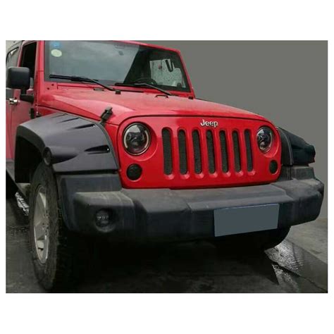 SET 4 LODERAS FENDERS FLARES PARA Jeep Wrangler JK 2007 2014 2