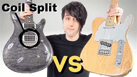 Coil Split Vs Single Coil Guitar Tone Comparison PRS Vs Fender