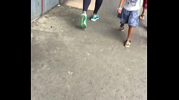 Transparente casi botín visible leggings sin ropa interior mi compañero de gimnasio XVIDEOS