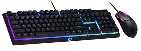 Cooler Master Masterset Ms110 Rgb Gaming Keyboard Mouse Bundle Pc Buy Now At Mighty Ape Nz