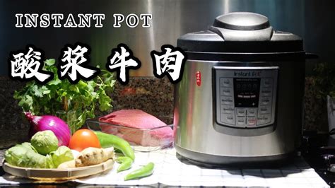 【电子压力锅食谱】酸浆牛肉｜酸辣清爽超下饭｜instant Pot Beef With Tomatillo Youtube