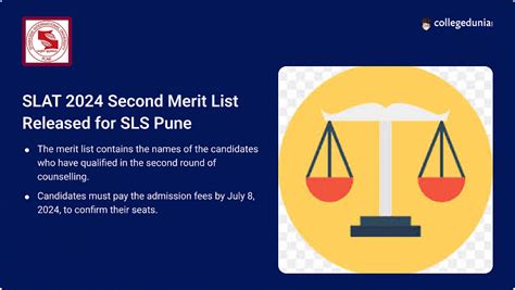 Slat Second Merit List Released For Sls Pune Check Important