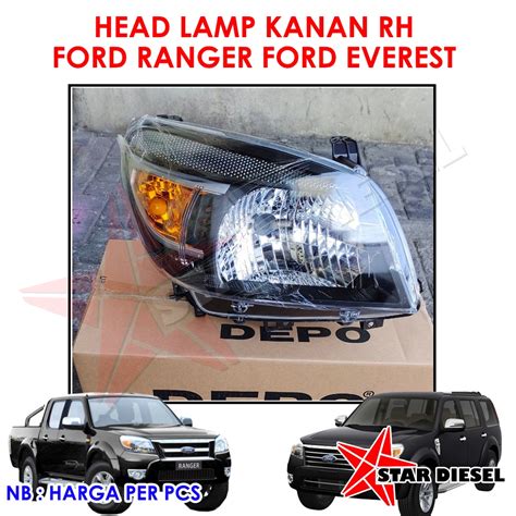 Jual Lampu Depan Ford Everest Lampu Besar Bagian Kanan Head Lamp Kanan