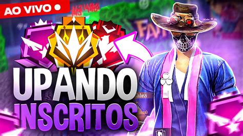 FREE FIRE AO VIVO CS RANQUEADO RUMO AO DESAFIANTE JOGANDO