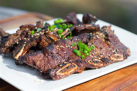 Galbi Korean Grilled Short Ribs Recipe :: The Meatwave