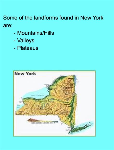 LANDFORMS UNIT OF STUDY (WITH NEW YORK STATE EXTENSION) | Made By Teachers