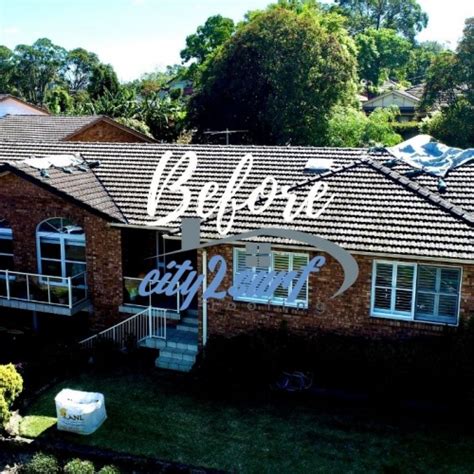 Before After Metal Roofing Sydney City Surf Roofing Sydney