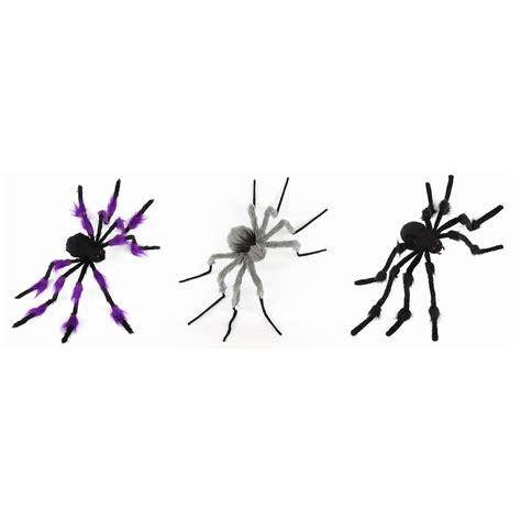 Home Accents Holiday 3 Ft Halloween Assorted Poseable Furry Spider