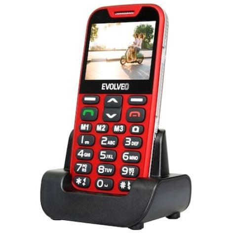 Telefon Fara Fir Evolveo EasyPhone EP 600 XD Rosu EMAG Ro