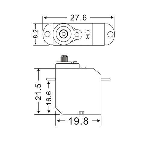 JX Servo DHV56MG 5 6g DS Digital Coreless MG Metal Gear HV Servo 1 2kg