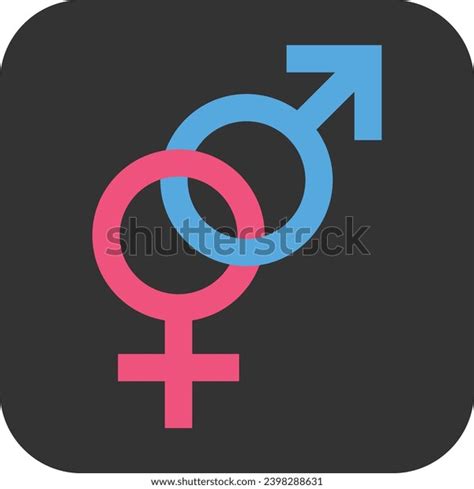 Male Female Symbol Logo Icon Stock Vector (Royalty Free) 2398288631 ...