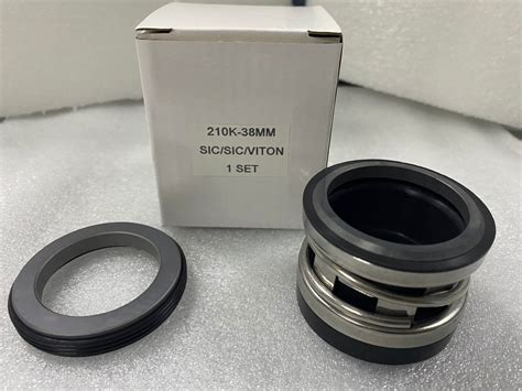 John Crane Mechanical Elastomer Bellows Seals 2100 2100K 2100N SIC SIC FKM