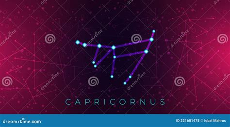 Zodiacal Constellation Of Sagittarius On Background Of Drawn Symbol In