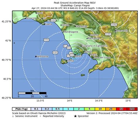 Terremoti Ai Campi Flegrei E Nel Mugello Tornado In Italia