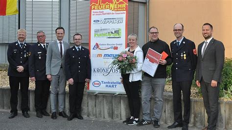 Feuerwehr Feierte Ihr Gr Ndungsjubil Um